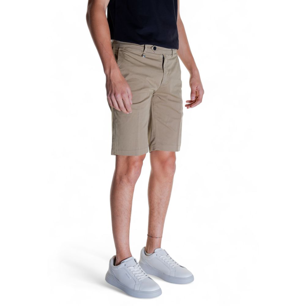 Antony Morato Beige Cotton Bermuda