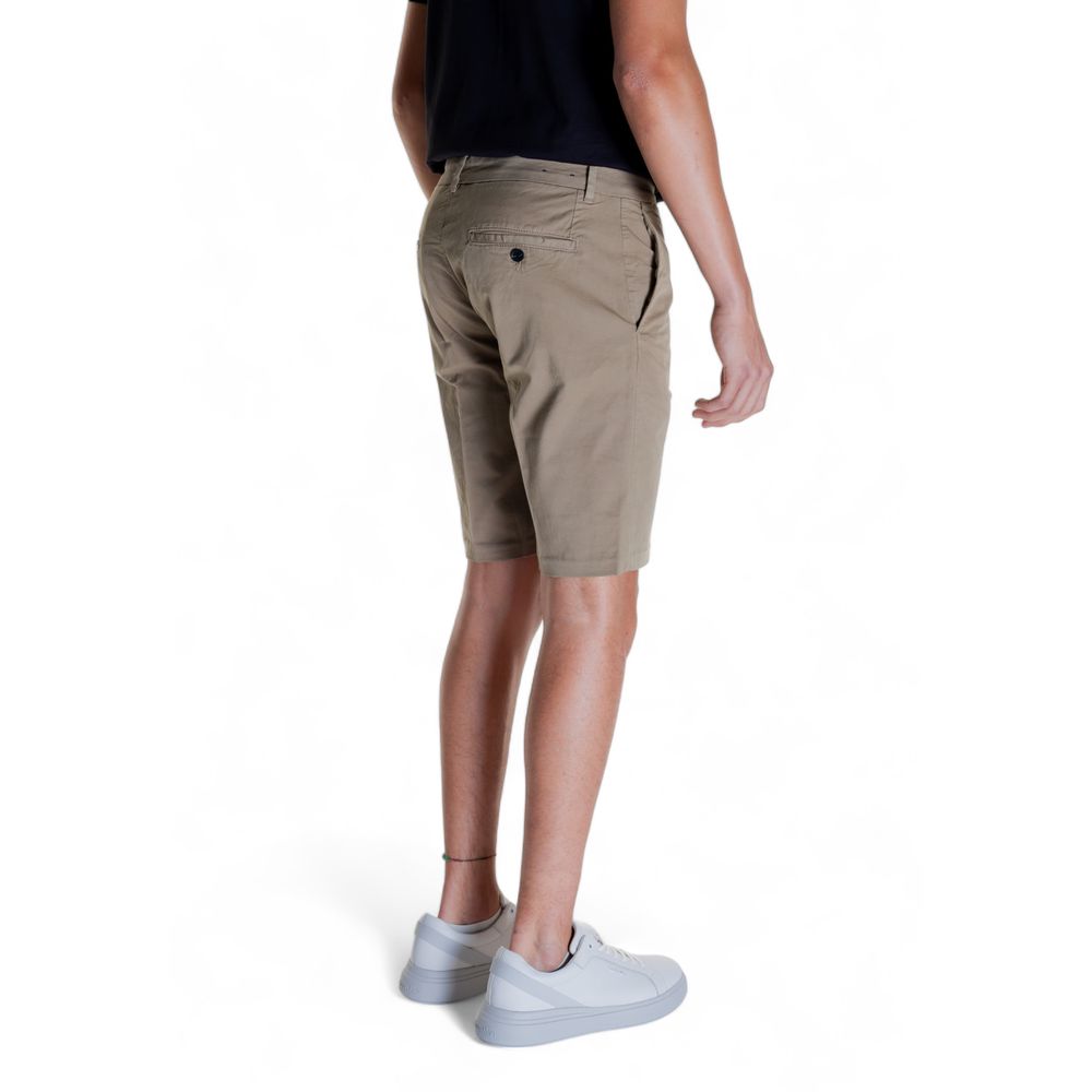 Antony Morato Beige Cotton Bermuda