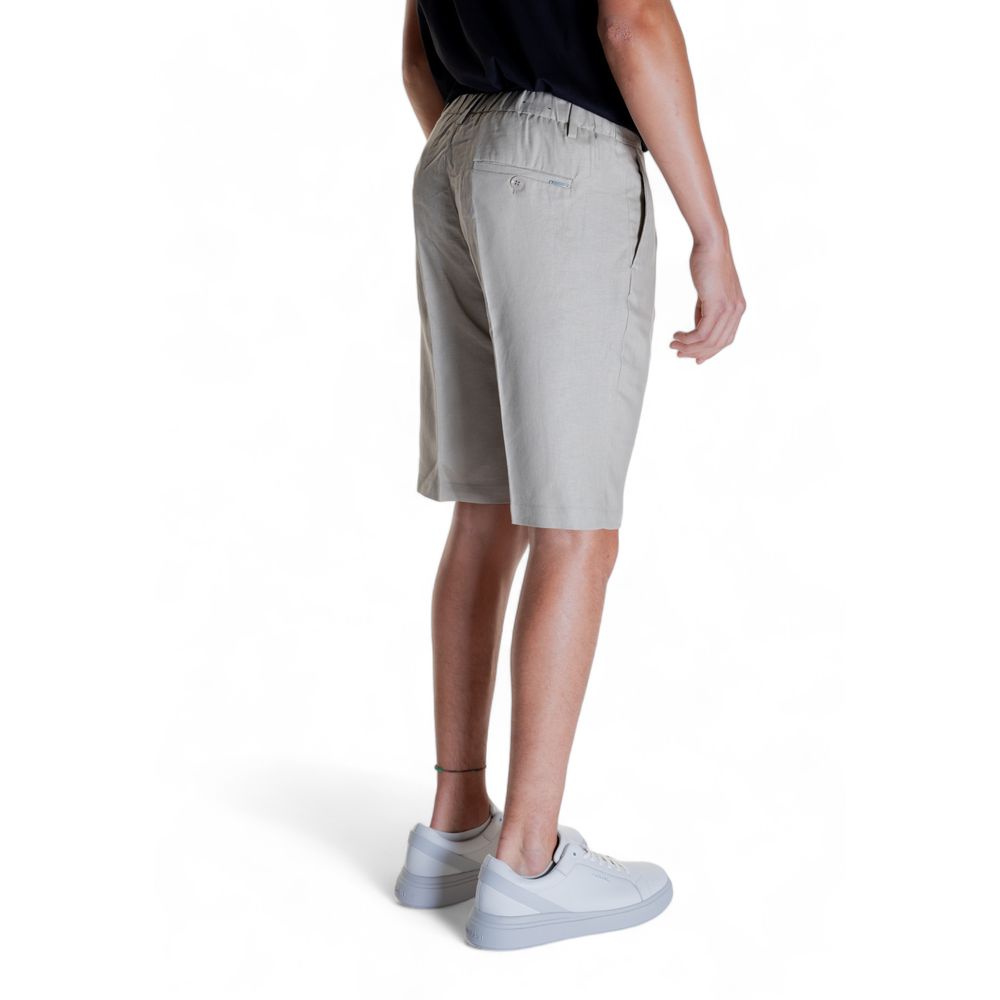 Antony Morato Beige Linen Bermuda