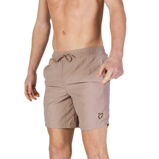 Lyle & Scott Gray Nylon Swim Short
