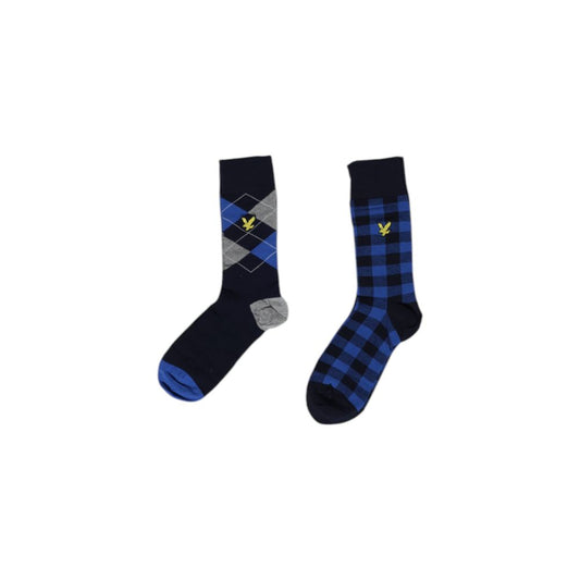 Lyle & Scott Blue Cotton Boxer