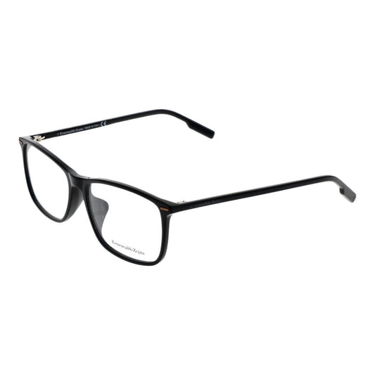 Ermenegildo Zegna Black Men Glasses Frame
