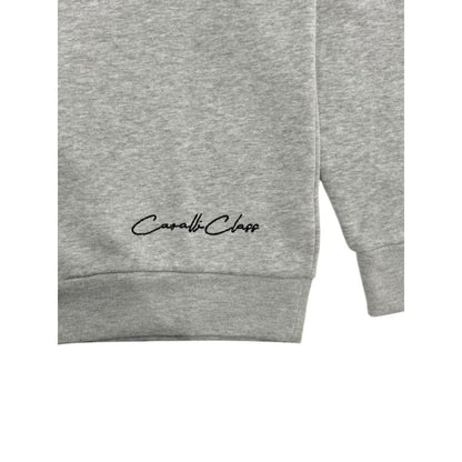 Cavalli Class Gray Polyester Women's Hoodie