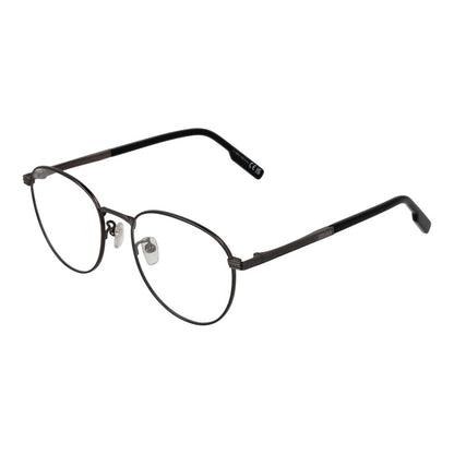 Ermenegildo Zegna Gray Men Glasses Frame