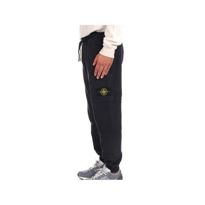 Stone Island Blue Cotton Men's Tracksuit Pant