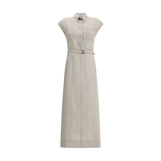 Brunello Cucinelli Long linen Dress