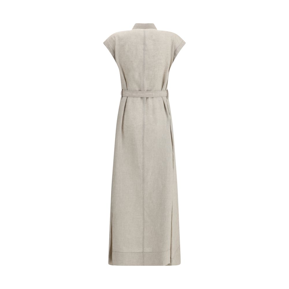 Brunello Cucinelli Long linen Dress