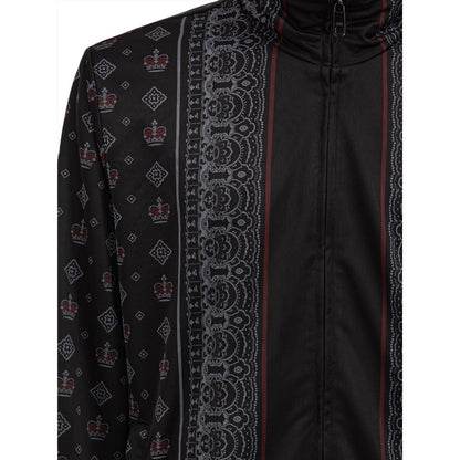 Dolce & Gabbana Black Polyester Sweatshirt
