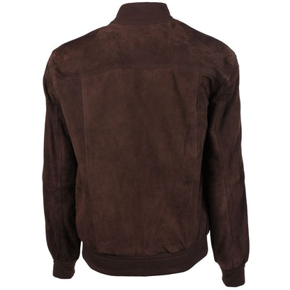Emilio Romanelli Brown Calfskin Jacket