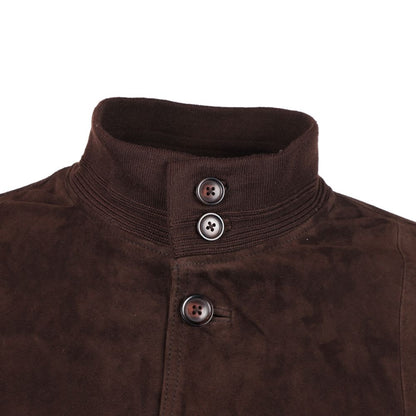 Emilio Romanelli Brown Calfskin Jacket
