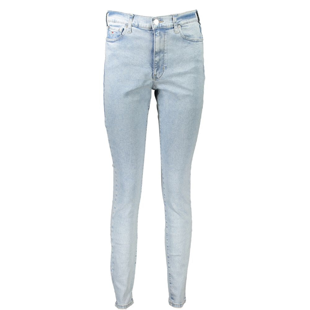 Tommy Hilfiger Light Blue Cotton Women Jeans