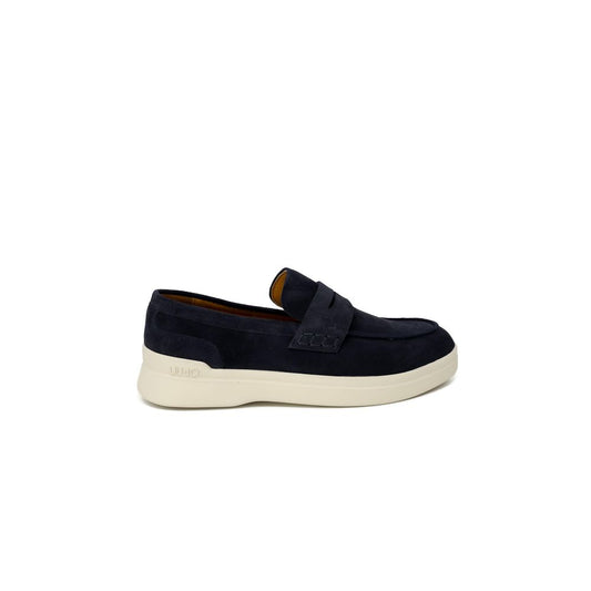 Liu Jo Blue Suede Leather Oxfords And Derby