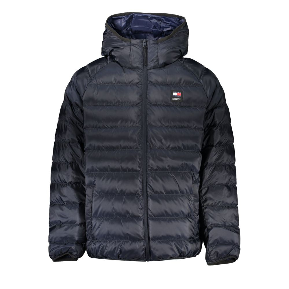 Tommy Hilfiger Blue Recycled Polyester Men Jacket