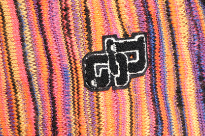 Dolce & Gabbana Multicolor Wool DGLogo Knit Pullover Sweater