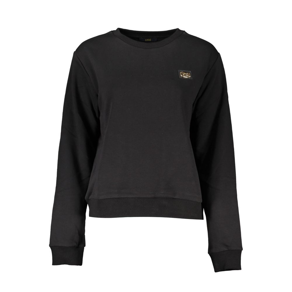 Cavalli Class Black Cotton Women Sweater