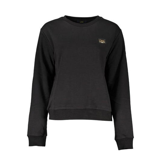 Cavalli Class Black Cotton Women Sweater
