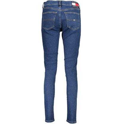 Tommy Hilfiger Blue Cotton Jeans & Pant