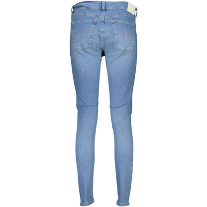 Tommy Hilfiger Light Blue Cotton Women Skinny Jean