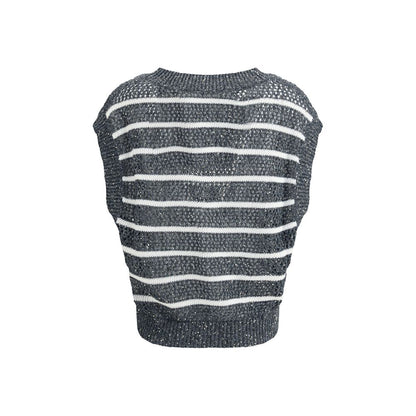 Brunello Cucinelli Striped Vest