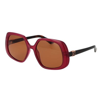 Guess Burgundy Women Sunglass