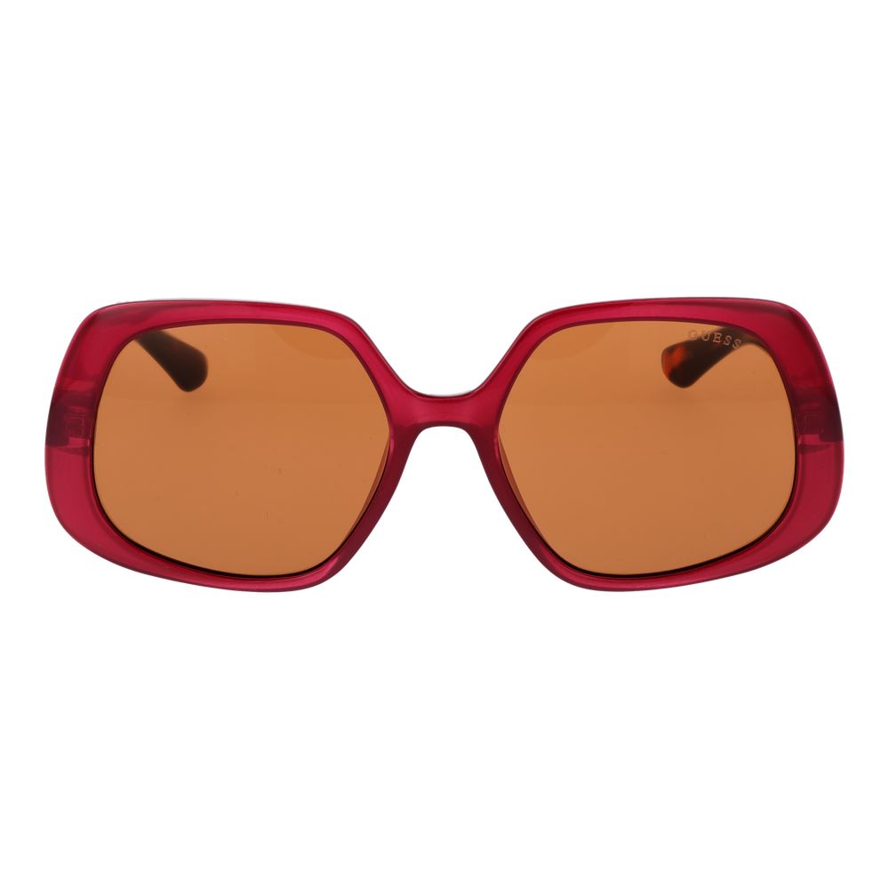 Guess Burgundy Women Sunglass