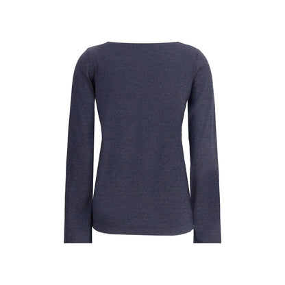 Brunello Cucinelli Long-sleeved lurex Top