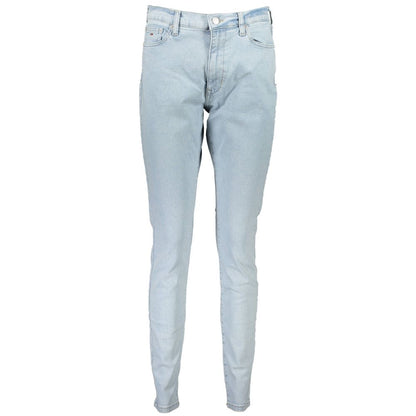 Tommy Hilfiger Light Blue Cotton Women Jean