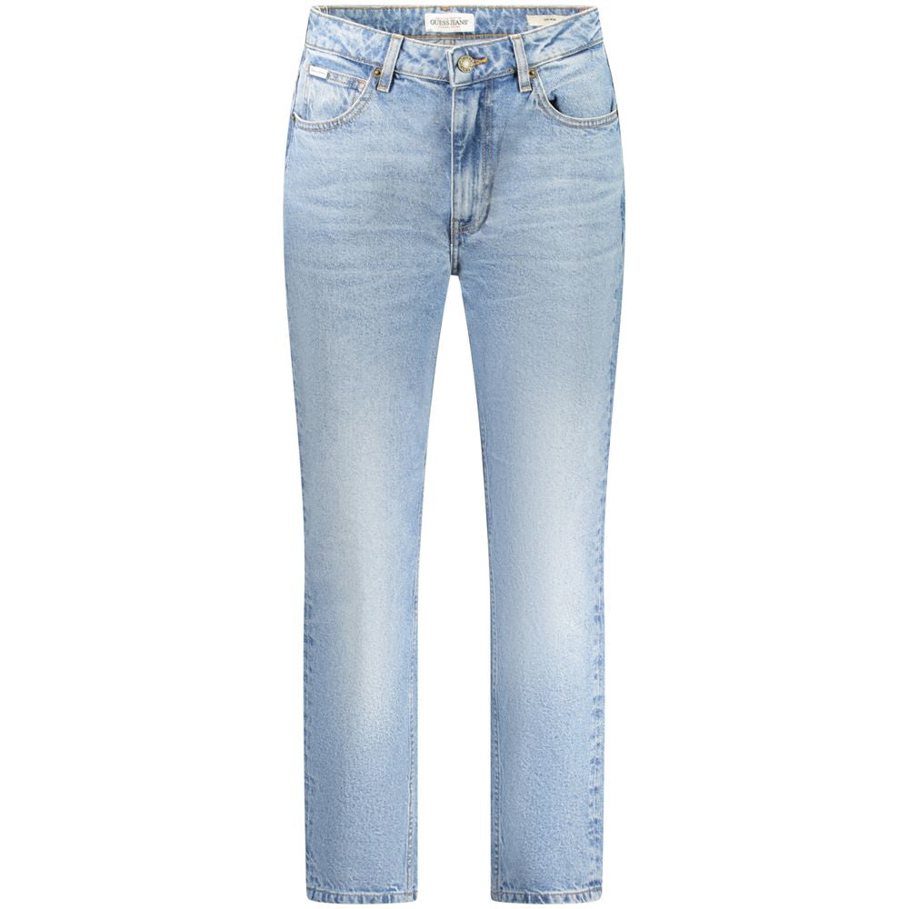 Guess Jeans Light Blue Cotton Women Jeans