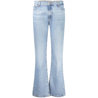 Guess Jeans Light Blue Cotton Women Jeans