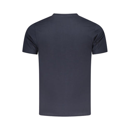 Cavalli Class Blue Cotton Men T-Shirt