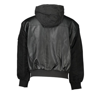 Calvin Klein Black Polyethylene Men Jacket