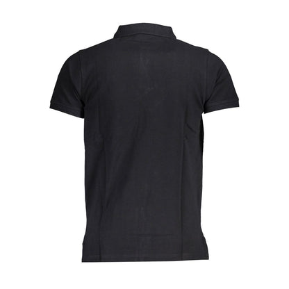 Norway 1963 Black Cotton Men Polo Shirt