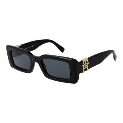 Tommy Hilfiger Black Women Sunglass