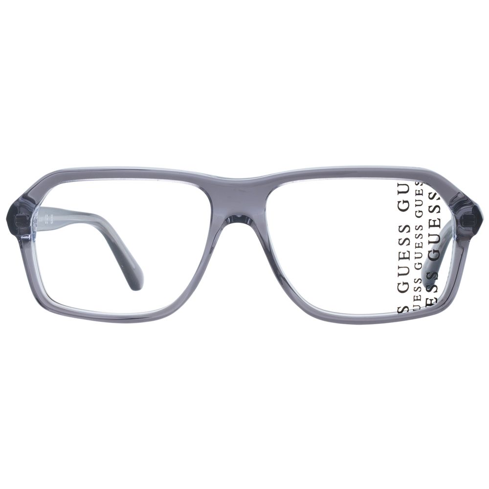Guess Gray Men Glasses Frame