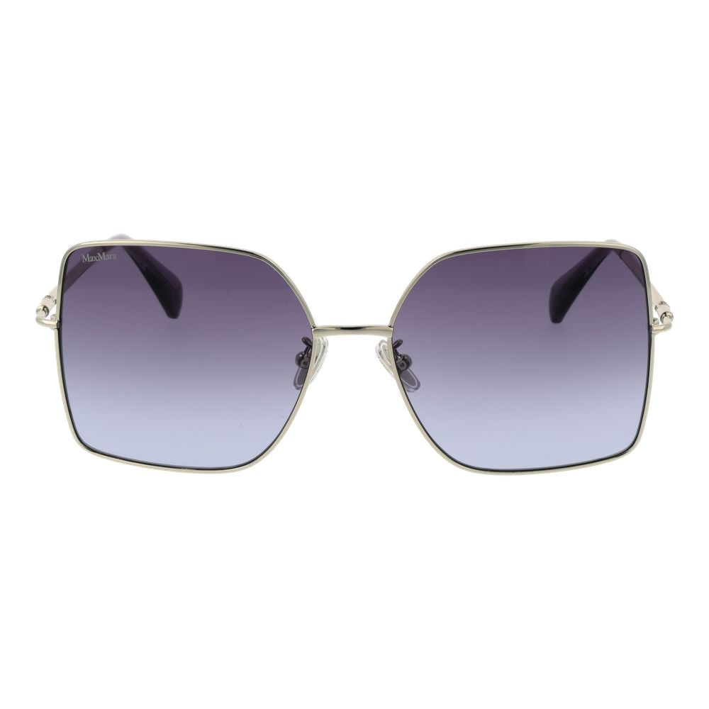 Max Mara Silver Women Sunglass