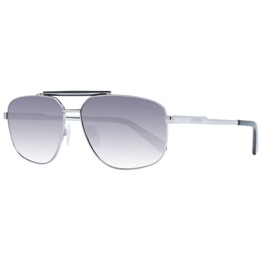 Guess Silver Men Sunglass