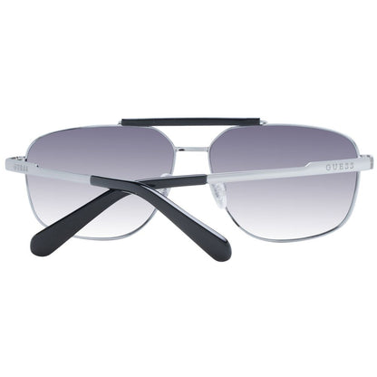 Guess Silver Men Sunglass