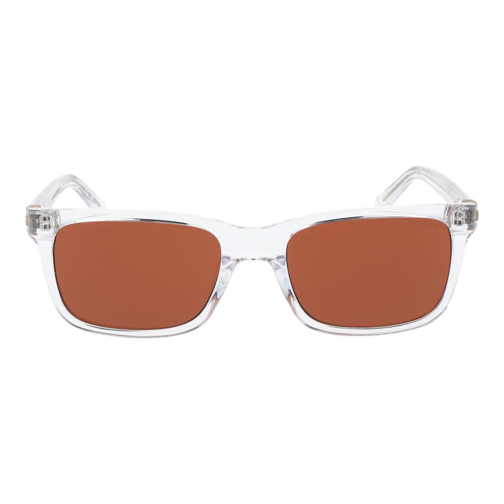 Guess Transparent Men Sunglass