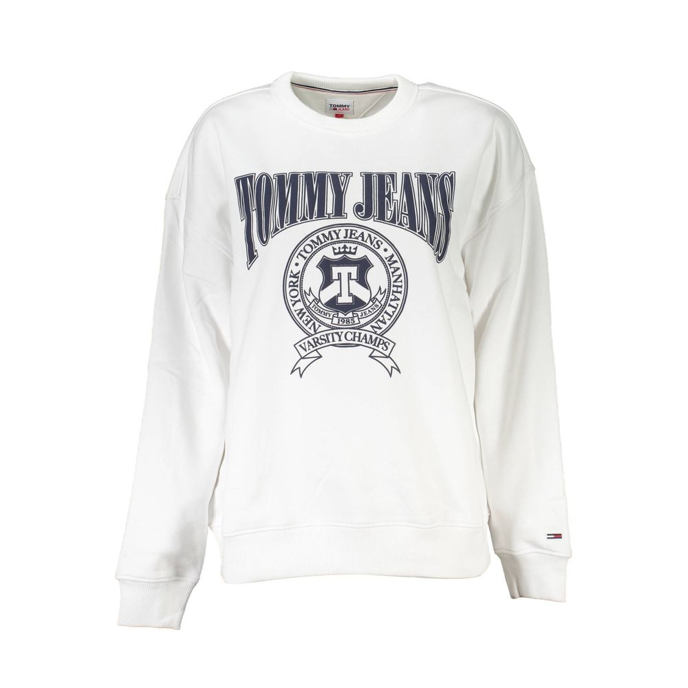 Tommy Hilfiger White Cotton Sweater