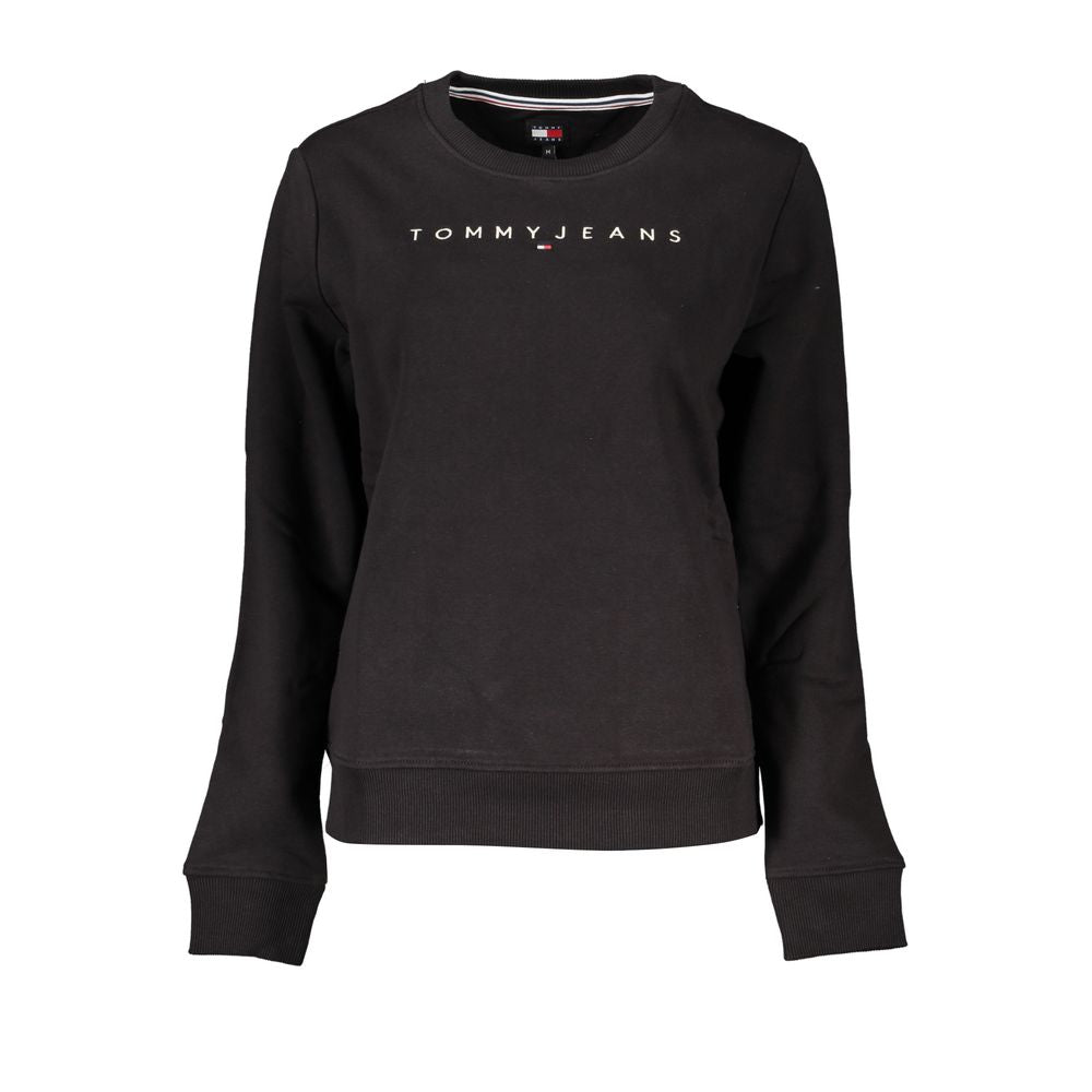 Tommy Hilfiger Black Cotton Sweater