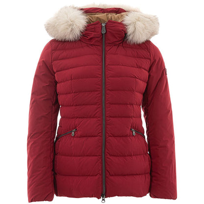 Peuterey Bordeaux Polyester Jackets & Coat