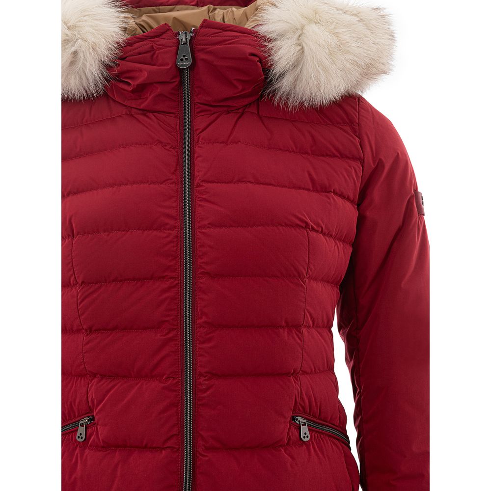 Peuterey Bordeaux Polyester Jackets & Coat
