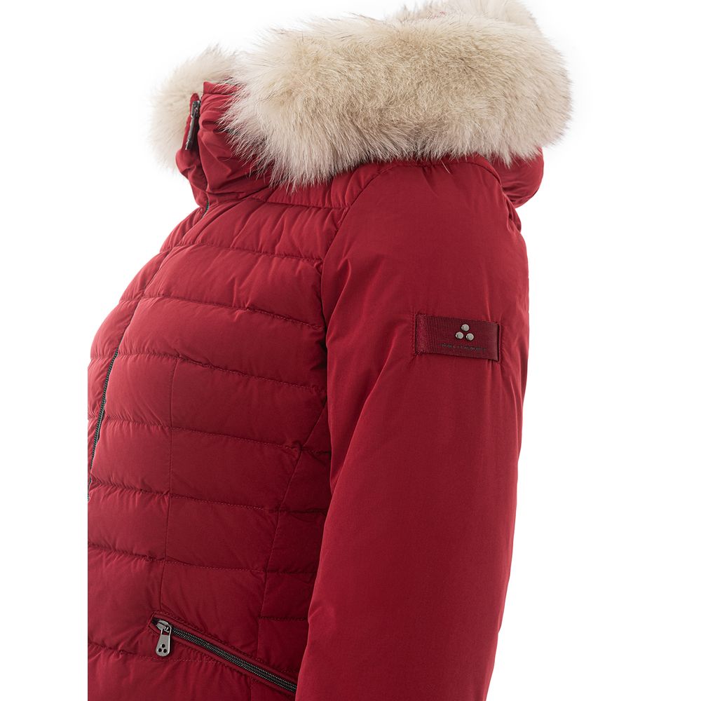 Peuterey Bordeaux Polyester Jackets & Coat
