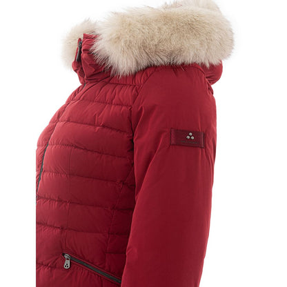 Peuterey Bordeaux Polyester Jackets & Coat