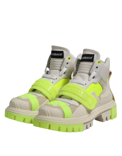 Dolce & Gabbana Multicolor Trekking Boots Sneakers Shoes