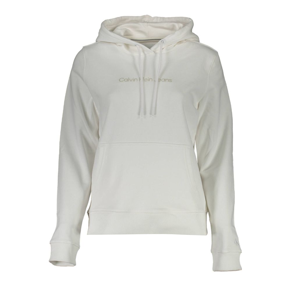 Calvin Klein White Cotton Sweater