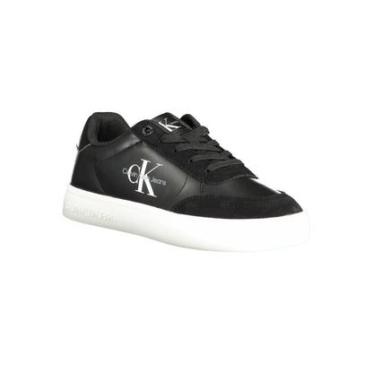 Calvin Klein Black Polyester Sneaker