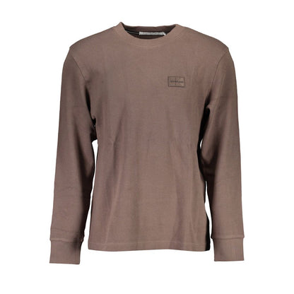 Calvin Klein Brown Cotton Sweater