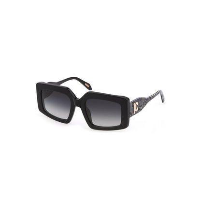 Just Cavalli Black Plastic Sunglasses