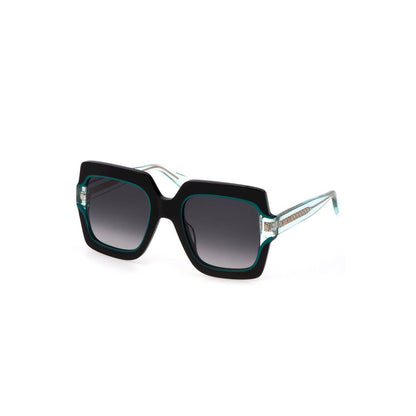Just Cavalli Black Plastic Sunglasses